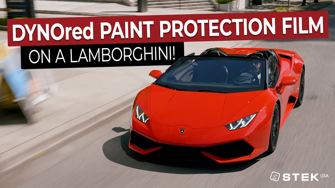 STEK DYNO Red Gloss Paint Protection Film (PPF)