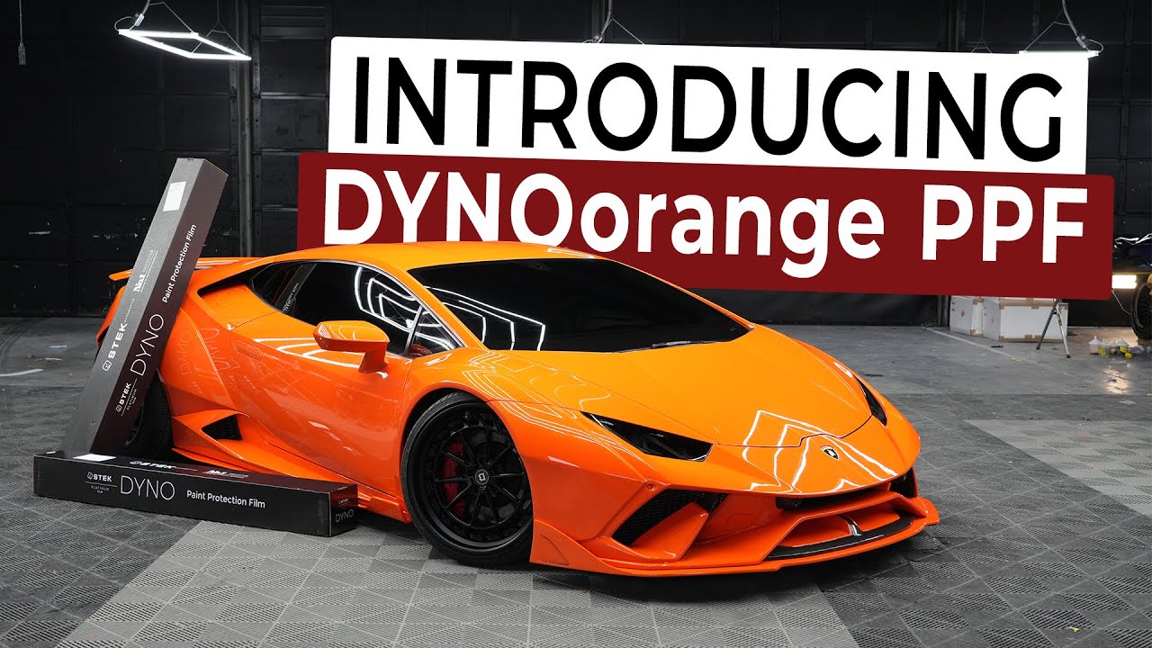 STEK DYNO Orange Gloss Paint Protection Film (PPF)