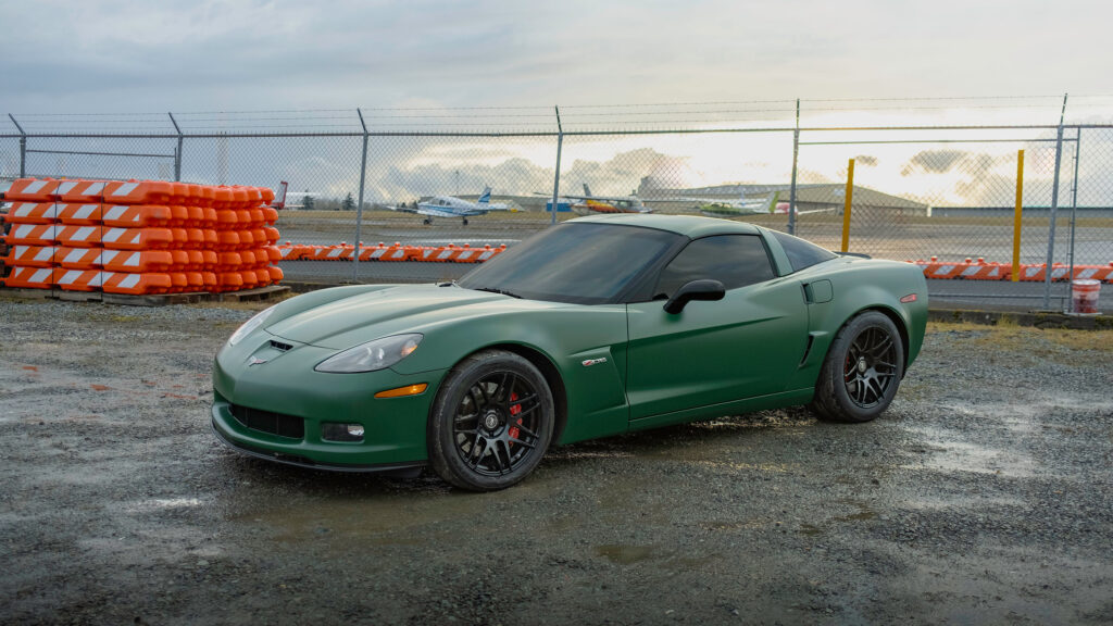 STEK DYNO Green British Racing Matte Paint Protection Film (PPF)